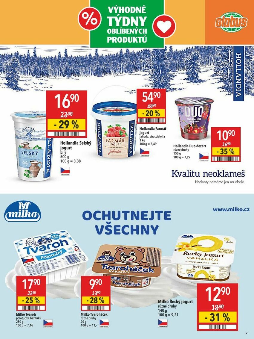 Výhodné týdny oblíbených produktů, strana 7