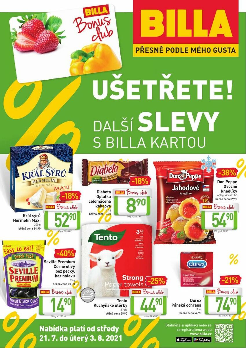 Zelené ceny pro členy BILLA Bonus clubu, strana 5