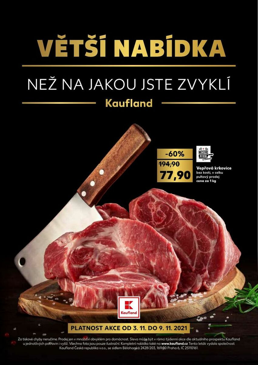 Větší nabídka než na jakou jste zvyklí, strana 1