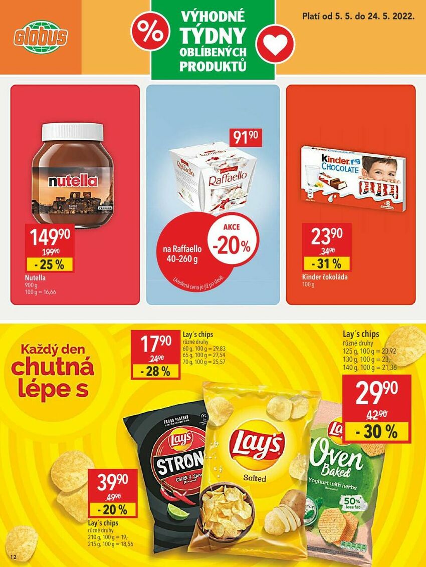 Výhodné týdny oblíbených produktů, strana 12