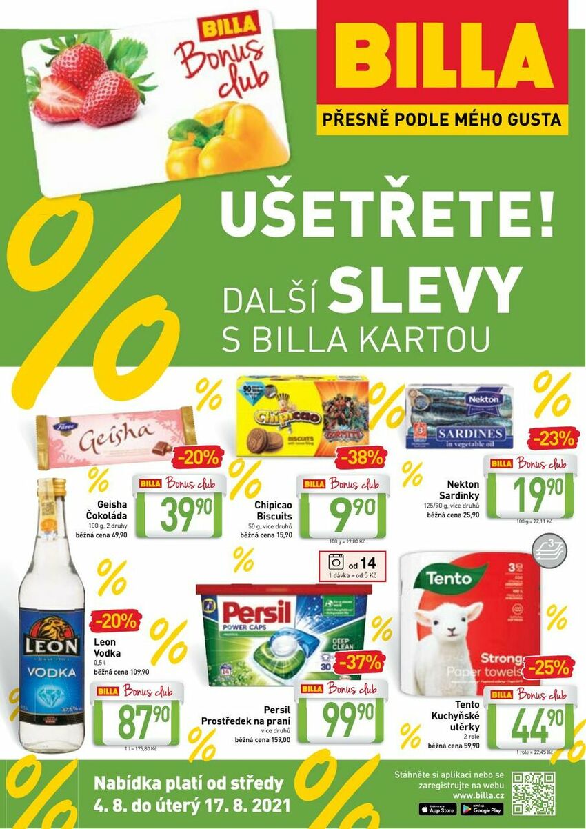 BILLA Leták Bonus clubu, strana 5