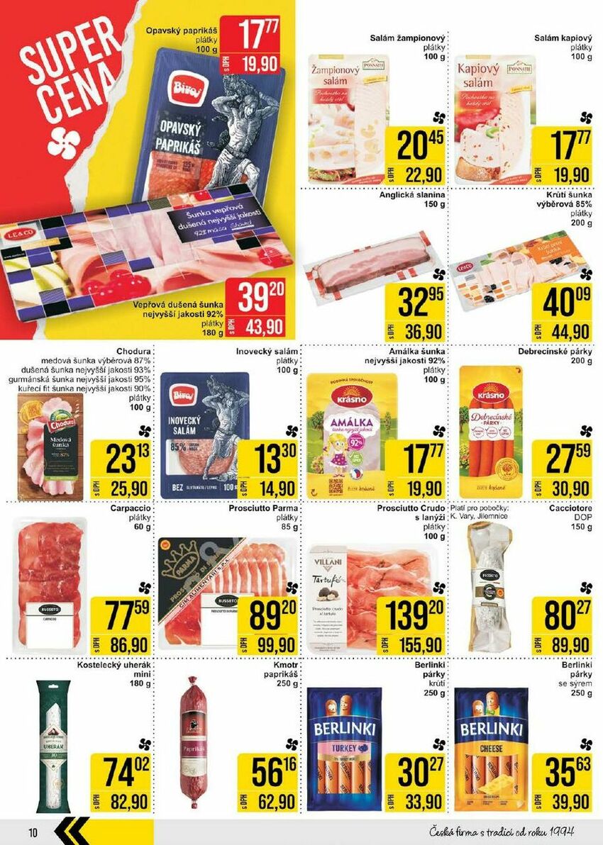 Cash & Carry - Jilemnice, Karlovy Vary, Olomouc, Ostrava, Pardubice a Zlín, strana 10