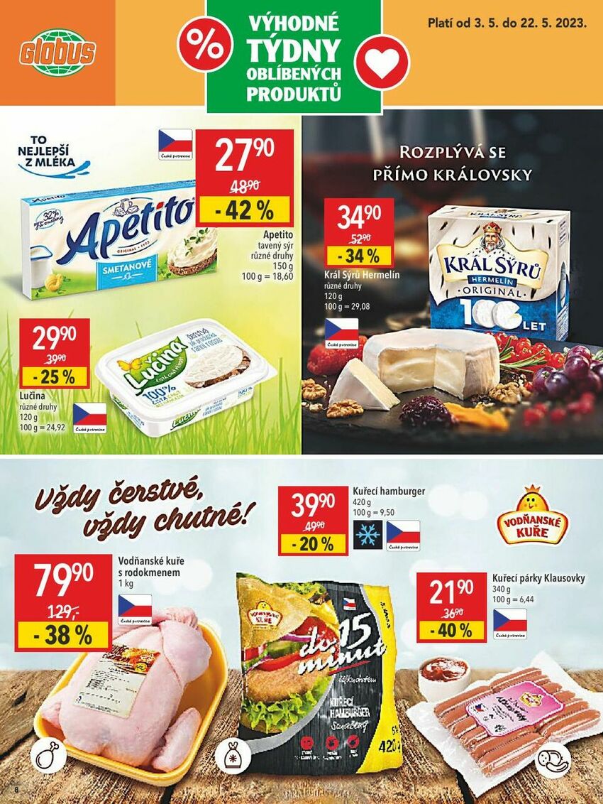 Výhodné týdny oblíbených produktů, strana 8