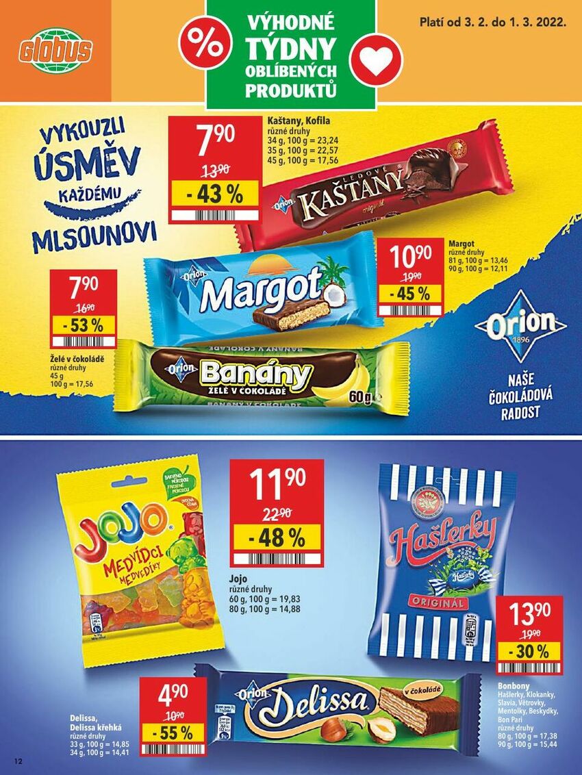 Výhodné týdny oblíbených produktů, strana 12