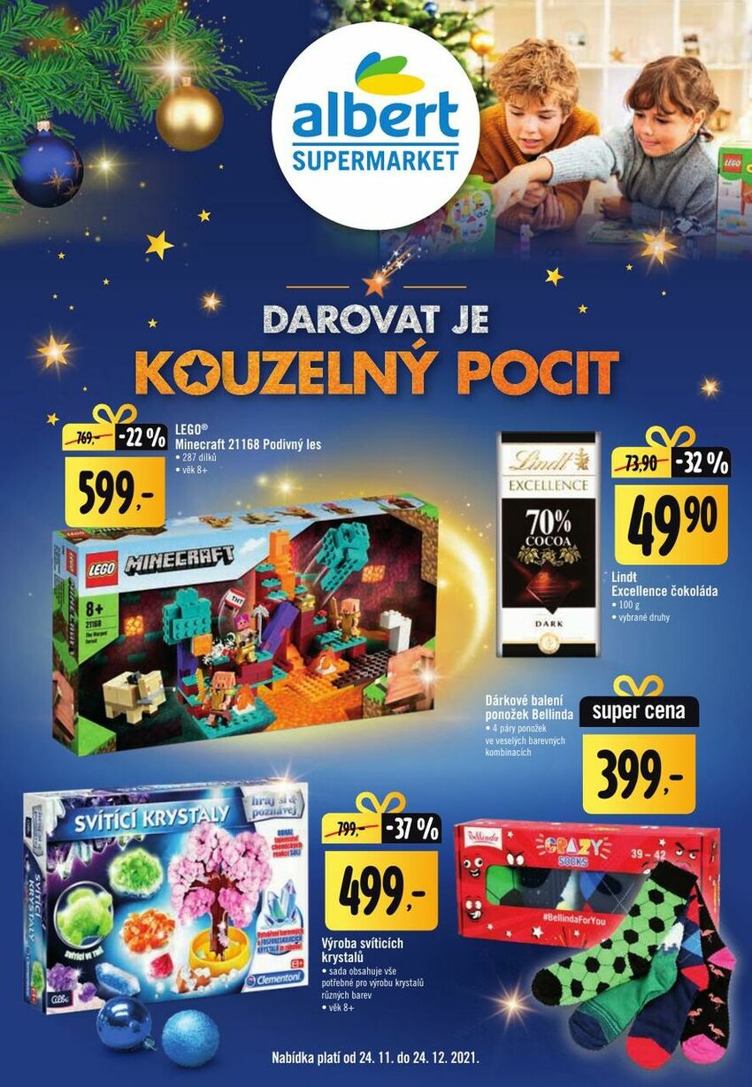 Darovat je kouzelný pocit, supermarket, strana 1