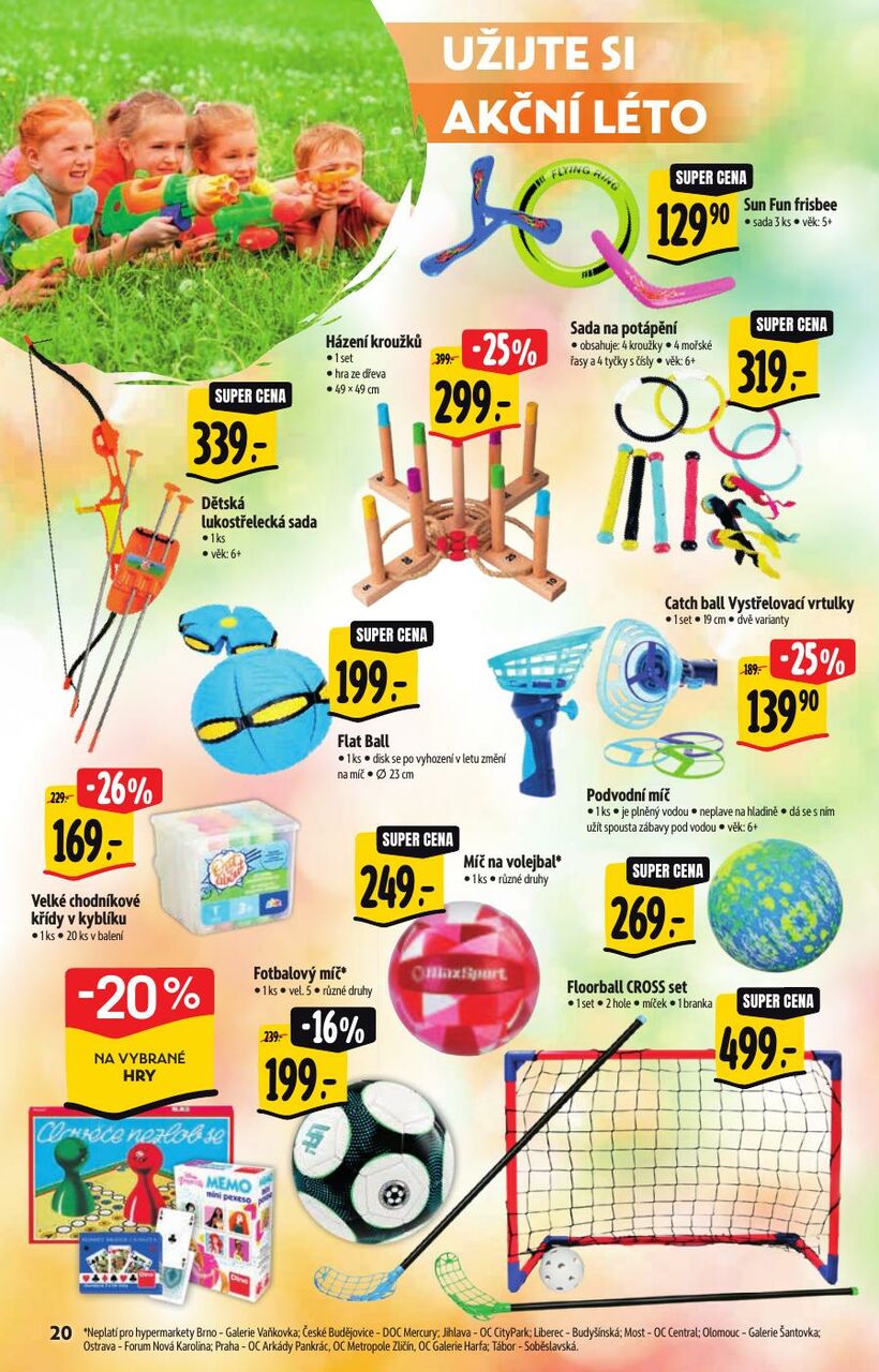 Letní katalog Hypermarket, strana 20