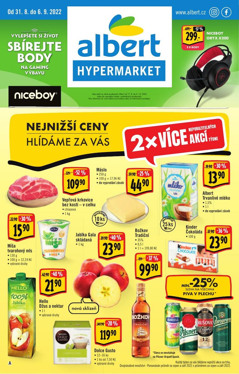 Akční leták Hypermarket, strana 1